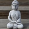 Meditoiva Amitabha Buddhapatsas, betonipatsas, puutarhaan