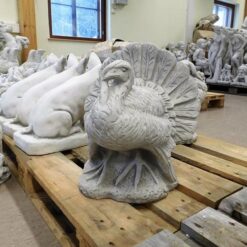 Kalkkunapatsas, Betonipatsas, tuima ilme