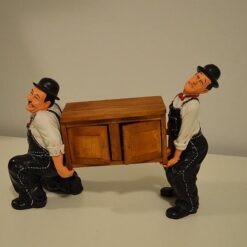 Ohukainen ja paksukainen patsas