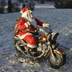 Joulupukki ja harrikka patsas, vauhdin hurmaa