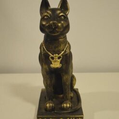 Kissapatsas Bastet, ruskea, kuvattu edestä